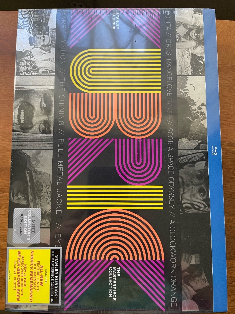 Brand New in Plastic Stanley Kubrick Masterpiece Collection 10-Disc Blu-ray Set